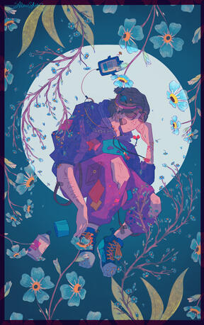 Floating Under The Moon